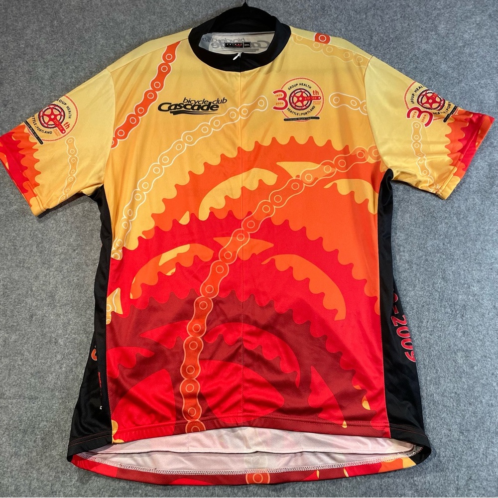 Primal STP Seattle To Portland Cycling Jersey 30th Anniversary Men’s Size 3X